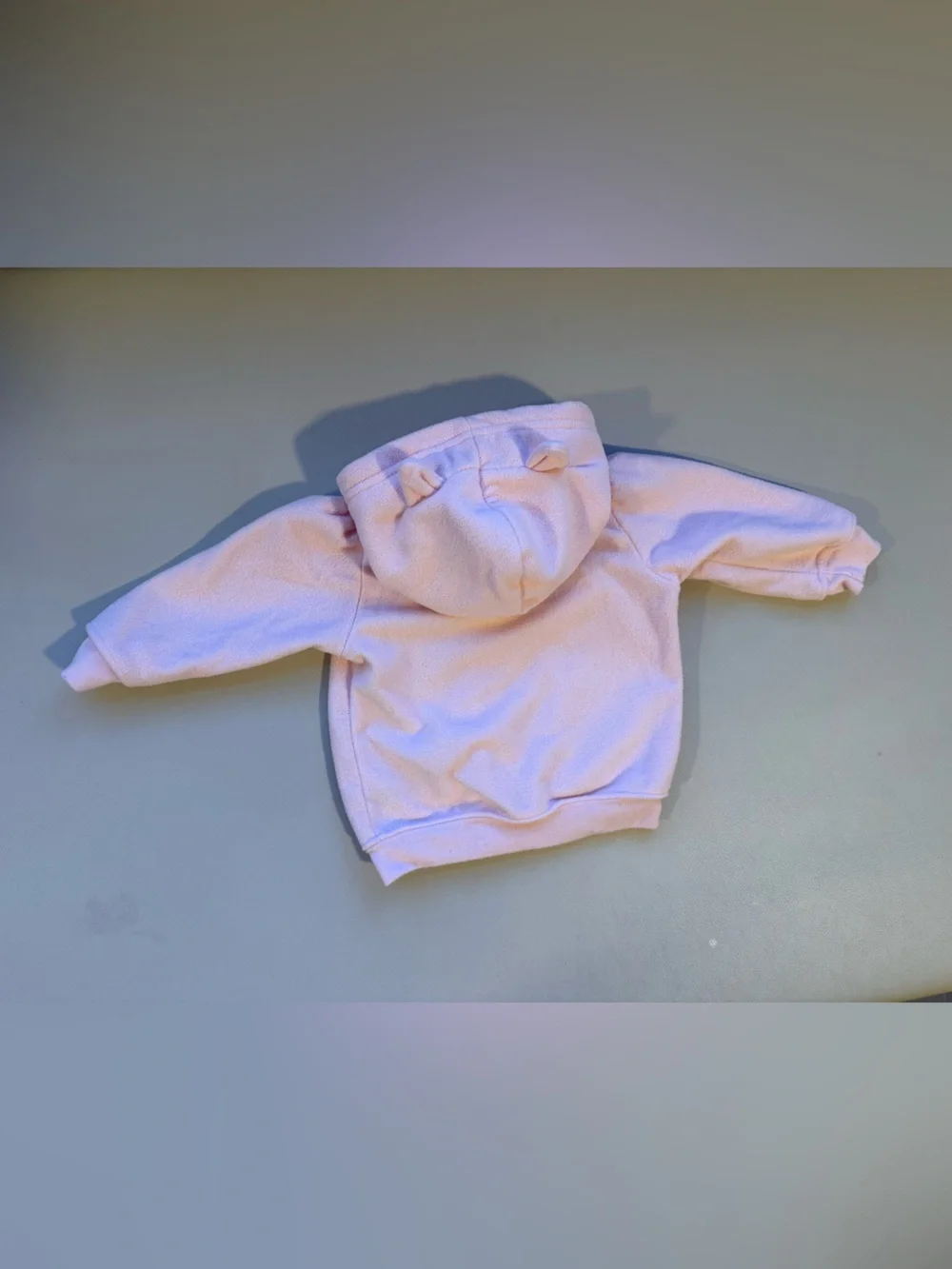 Pink Hooded Jacket & Matching Leggings with White Bodysuit - Baby Set